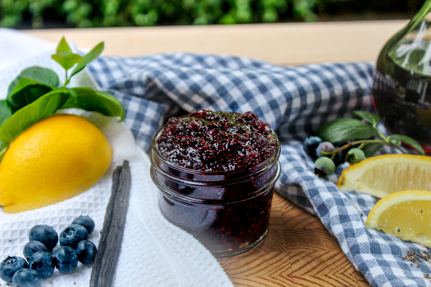 How To Make Blueberry Chia Seed Jam