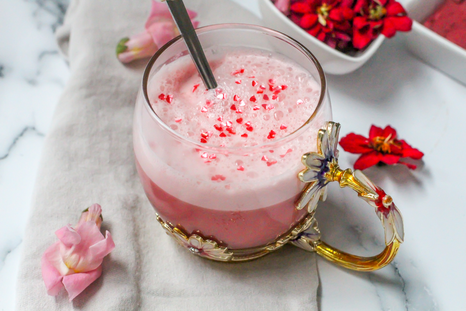 How to Make Pink Coffee: A Superfood Latte Recipe