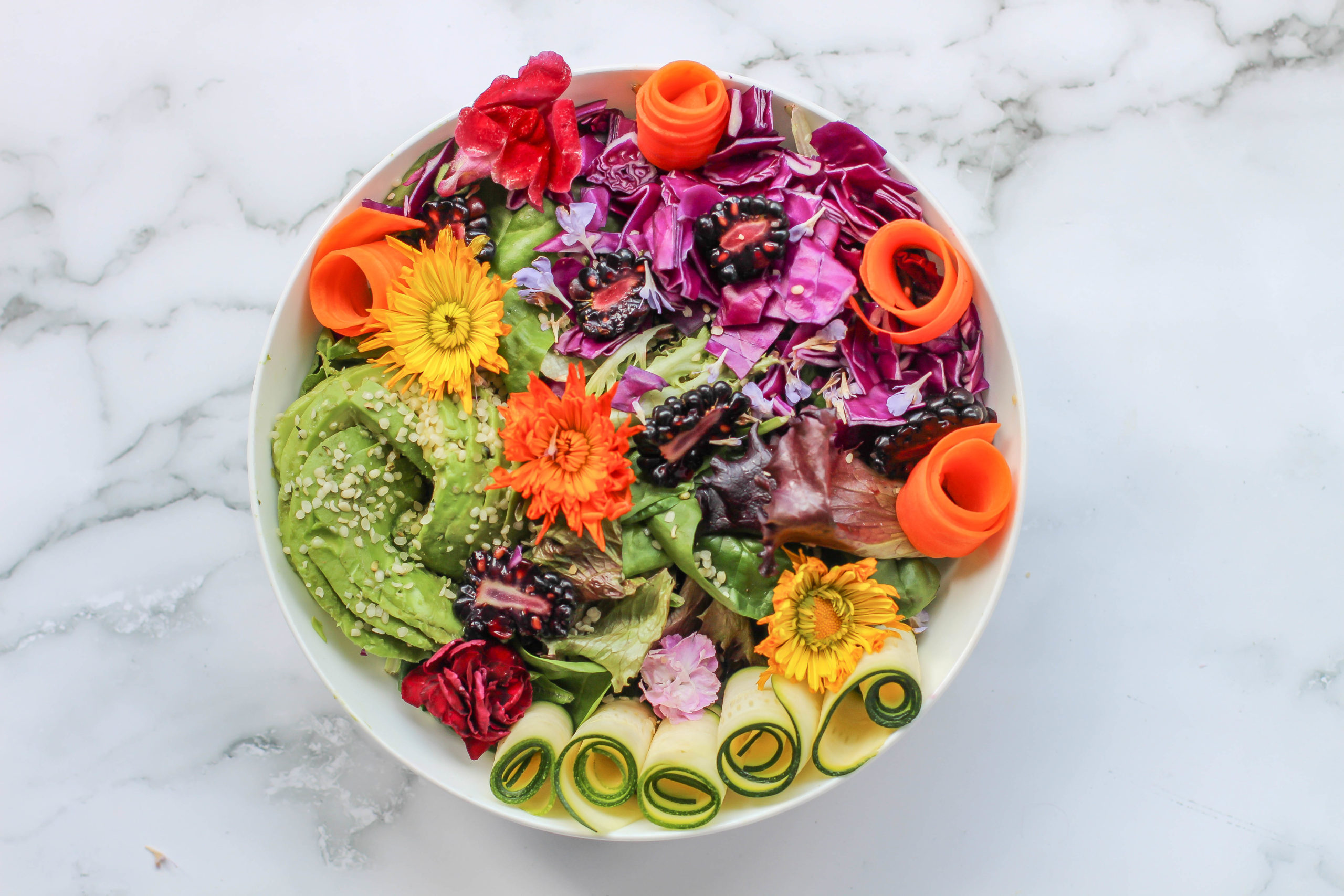 Dress Up Your Meal with Edible Flowers: For Cakes, Salads, Salsa