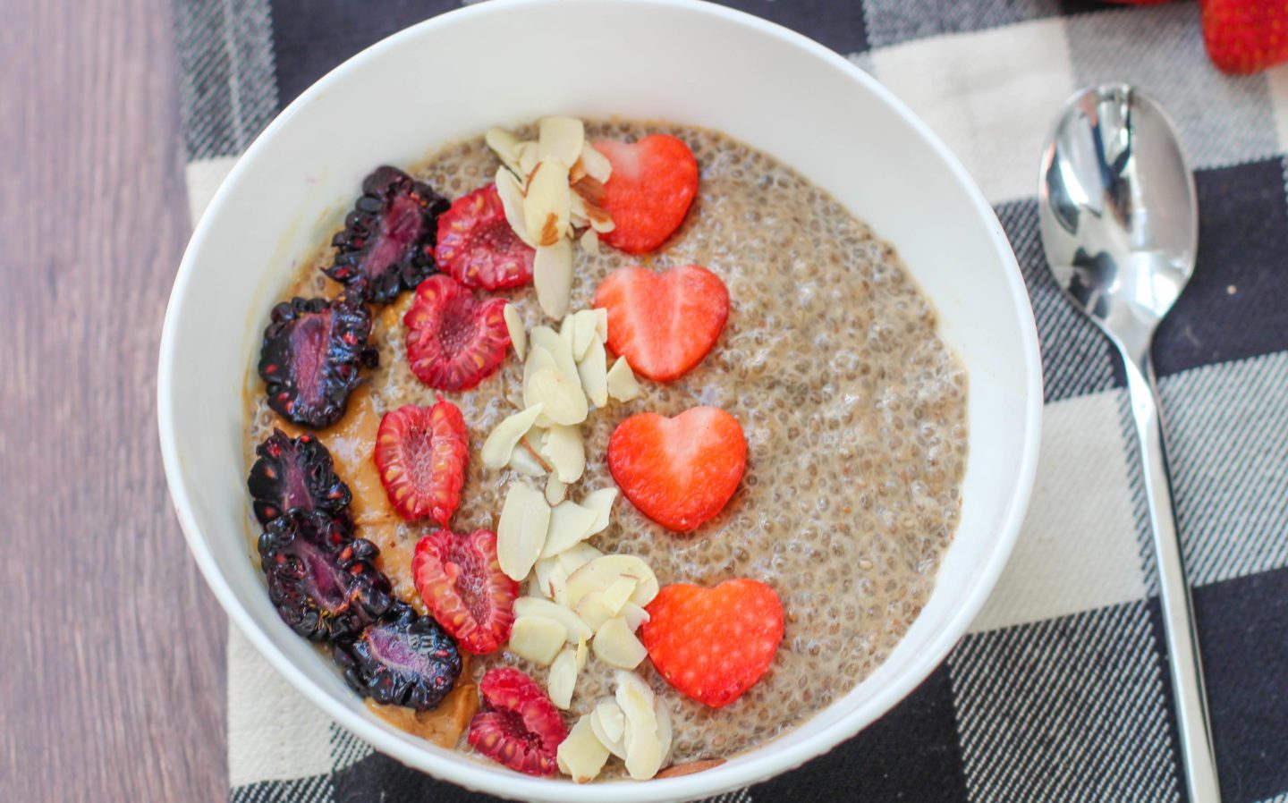 My recipe for a Camu Camu Vanilla Berry Chia Pudding Bowl isn't just pretty to look at it or just fun to taste, is also incredibly healthy for you!