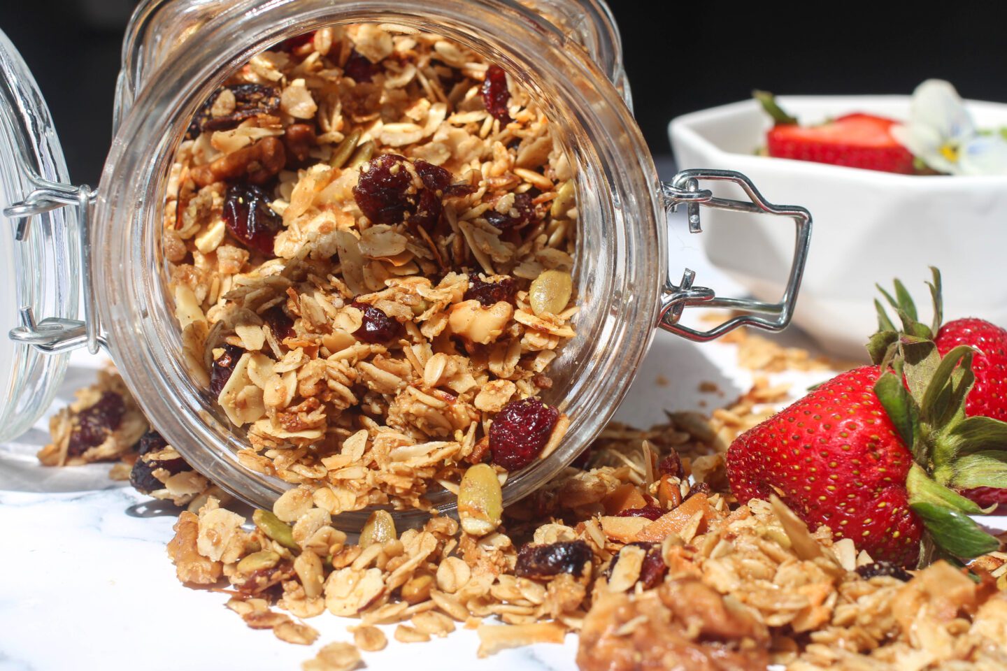 Heart Healthy Granola - Susan Cooks Vegan