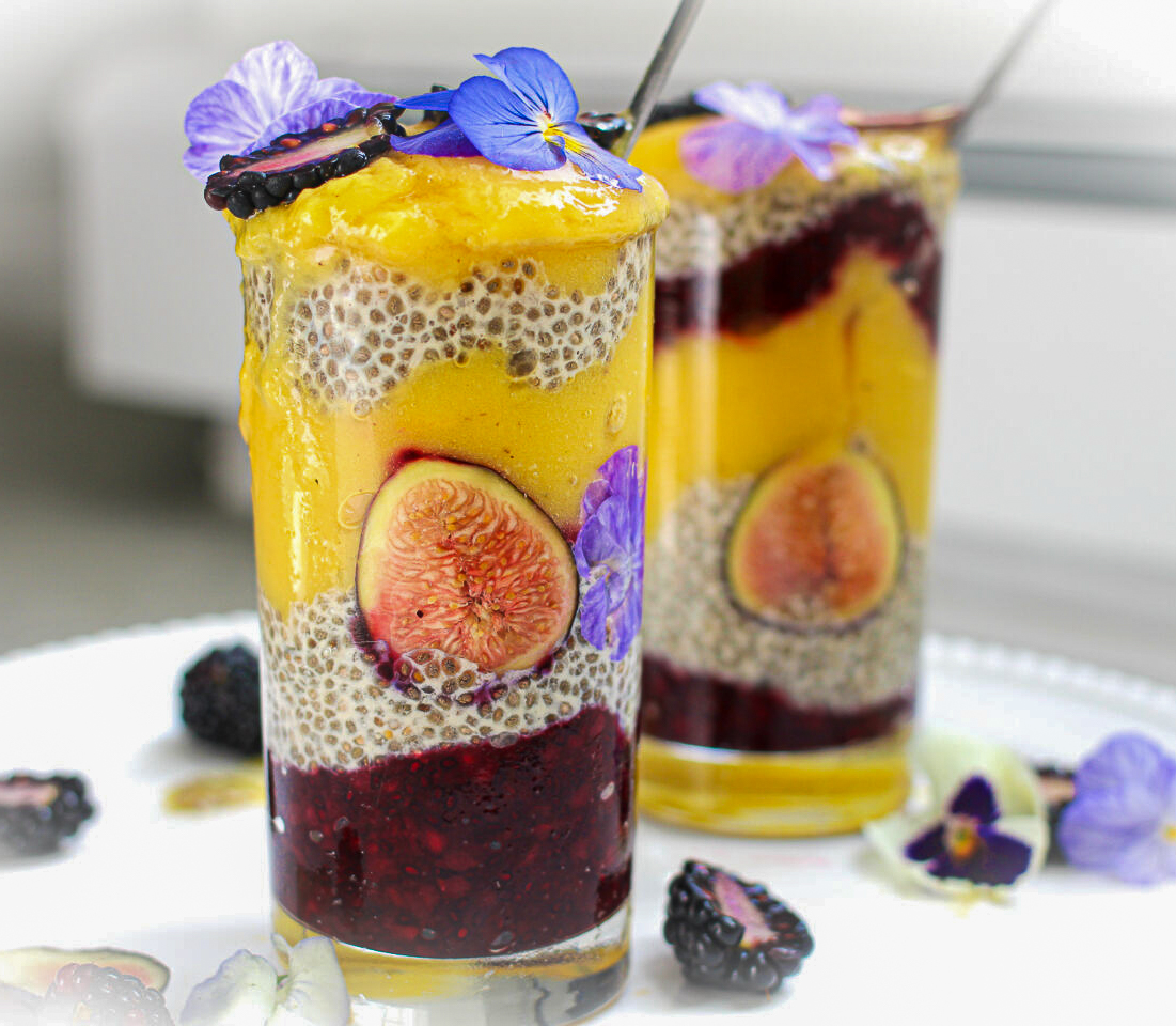 How To Make A Tropical Chia Seed Parfait