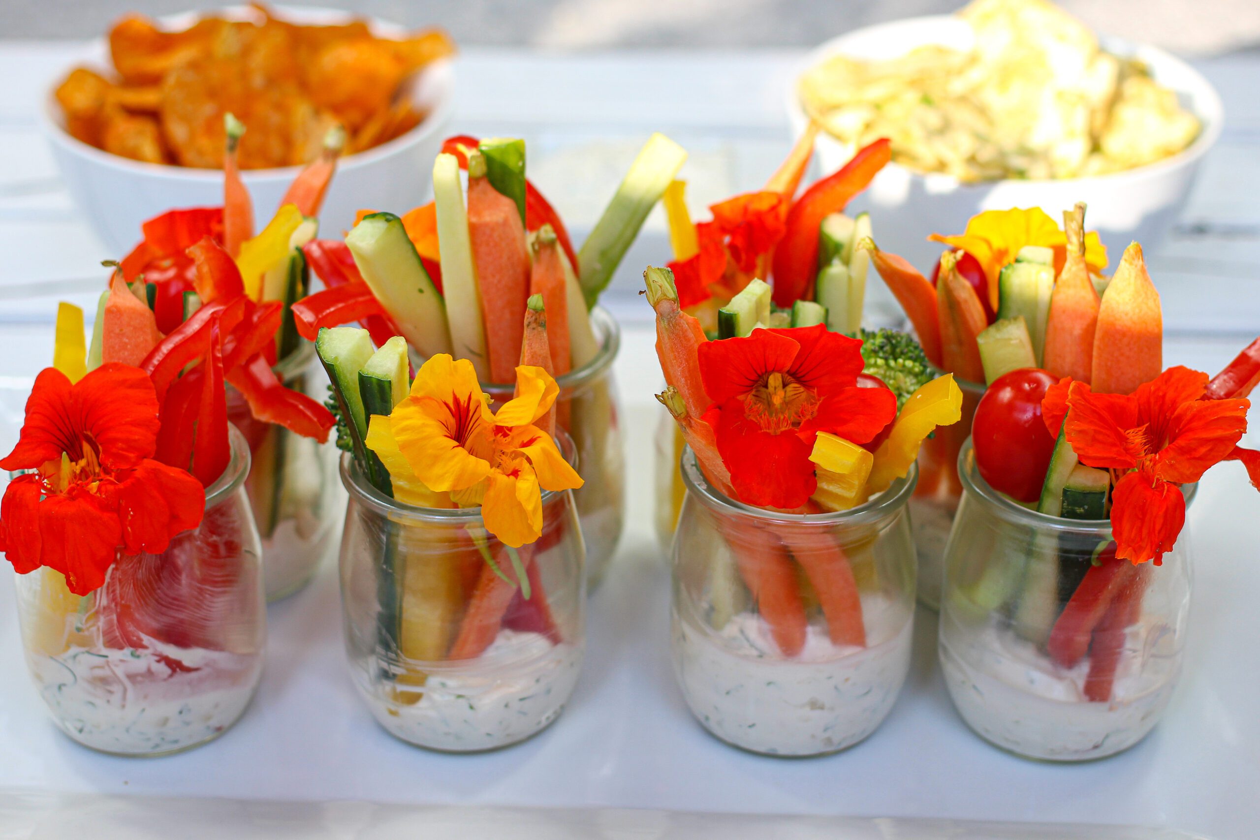 Easy Veggie Cups (Individual Appetizers In Cups) - Unsophisticook